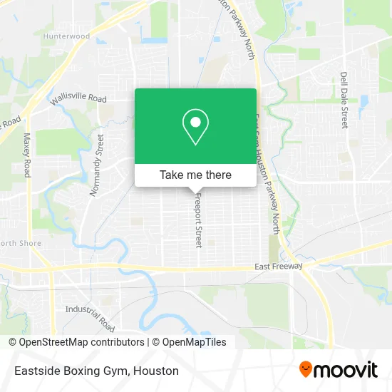 Eastside Boxing Gym map