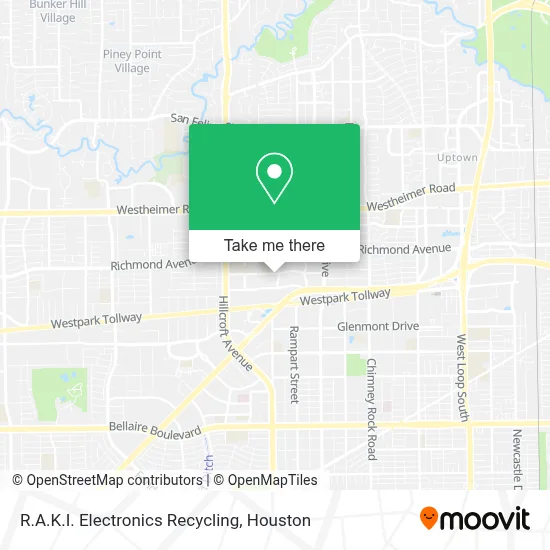Mapa de R.A.K.I. Electronics Recycling