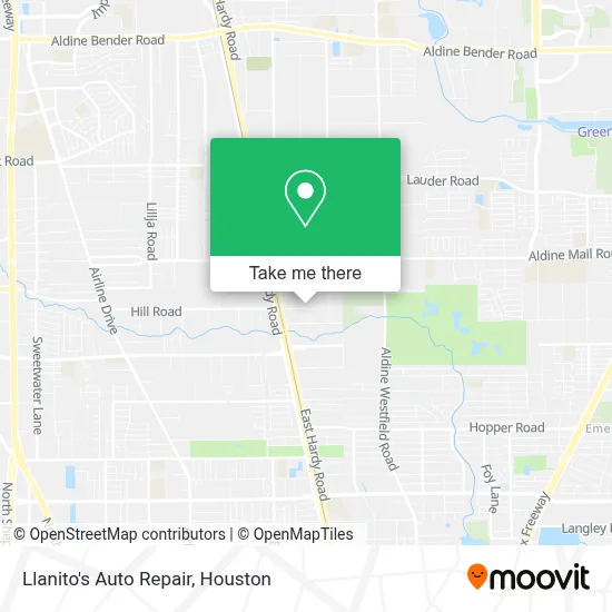 Llanito's Auto Repair map