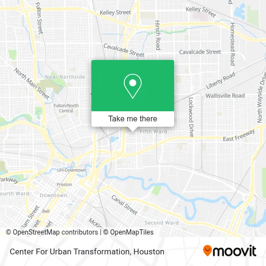Center For Urban Transformation map