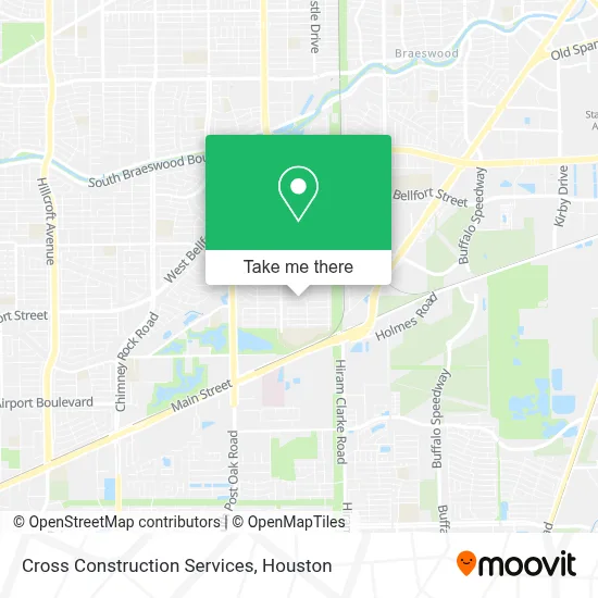 Cross Construction Services map
