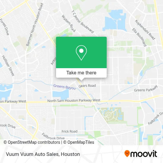 Vuum Vuum Auto Sales map