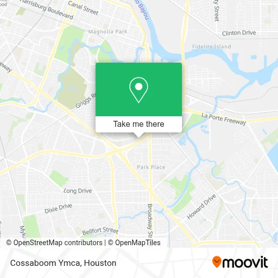 Cossaboom Ymca map