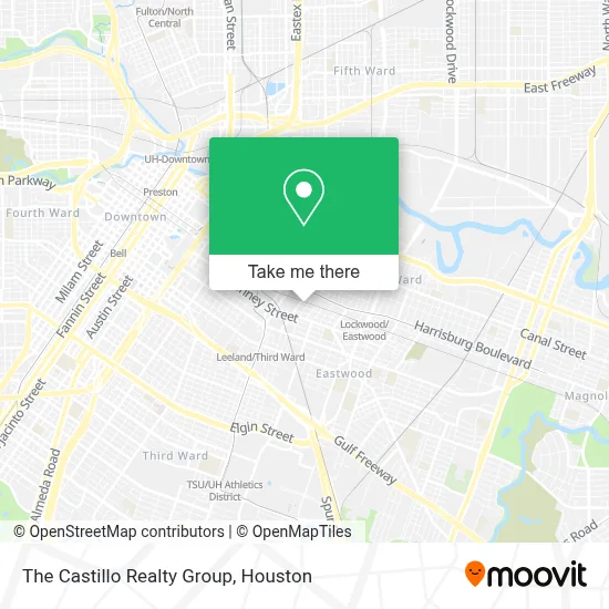 The Castillo Realty Group map