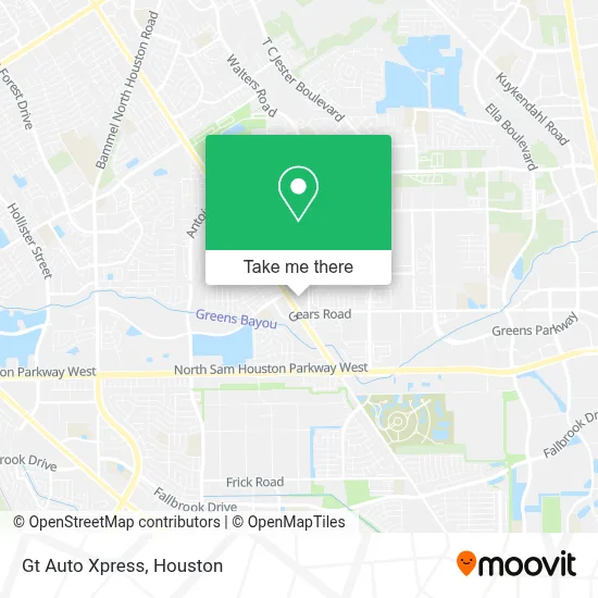 Gt Auto Xpress map