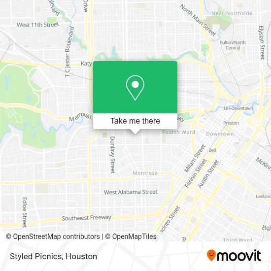 Styled Picnics map