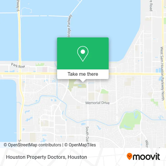 Houston Property Doctors map