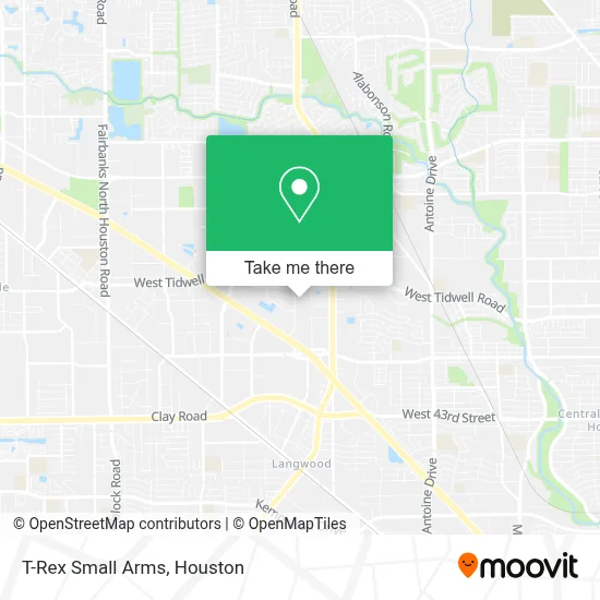 T-Rex Small Arms map