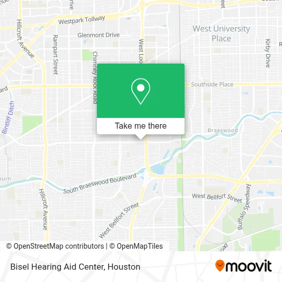 Bisel Hearing Aid Center map