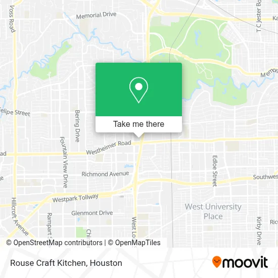 Rouse Craft Kitchen map