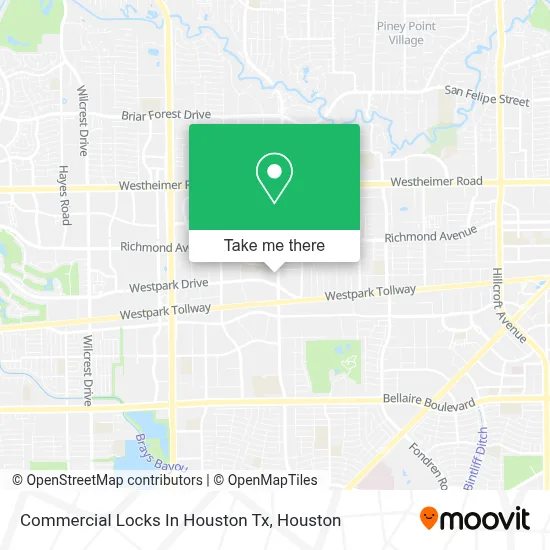 Commercial Locks In Houston Tx map