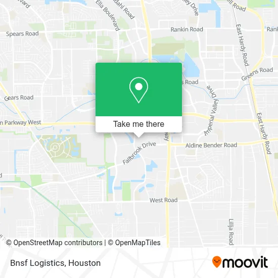 Bnsf Logistics map