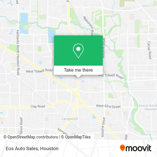 Eos Auto Sales map