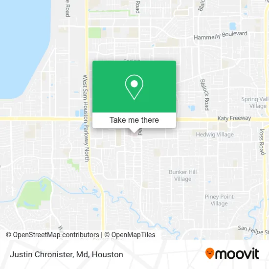 Justin Chronister, Md map