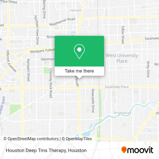 Houston Deep Tms Therapy map