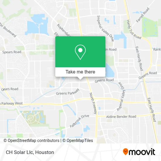 CH Solar Llc map