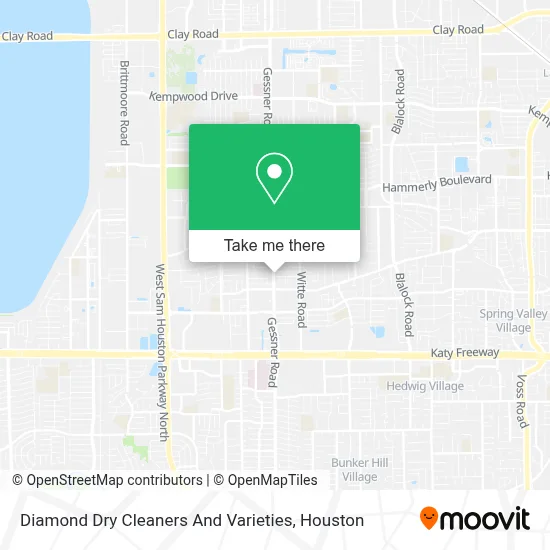 Diamond Dry Cleaners And Varieties map