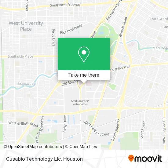 Cusabio Technology Llc map