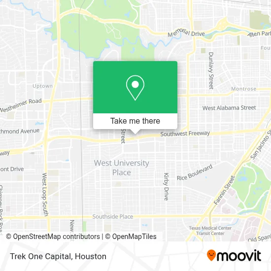 Trek One Capital map