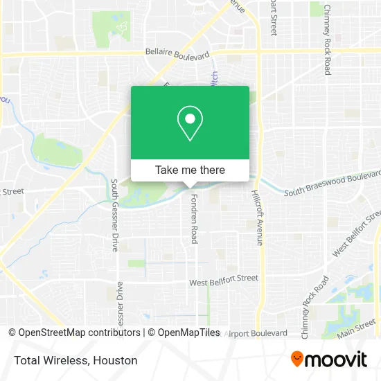 Total Wireless map