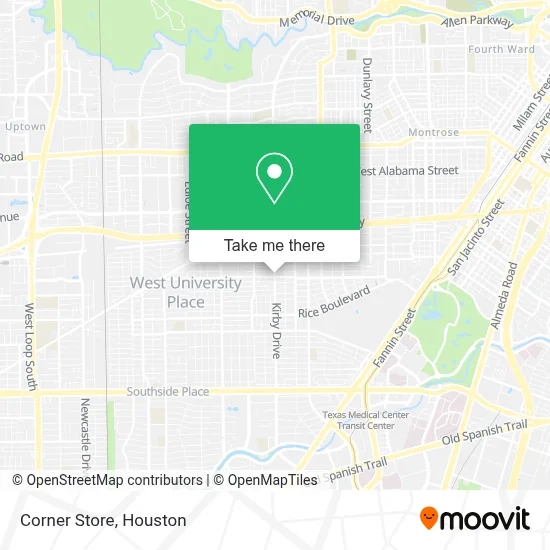 Corner Store map