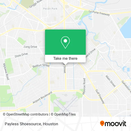 Payless Shoesource map