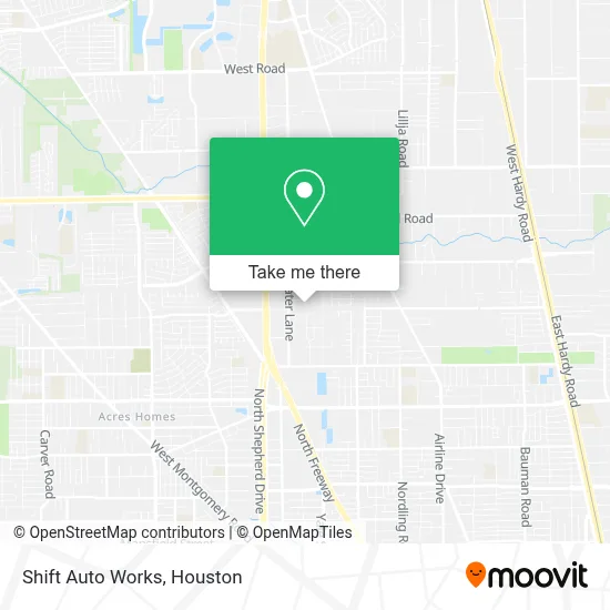 Shift Auto Works map