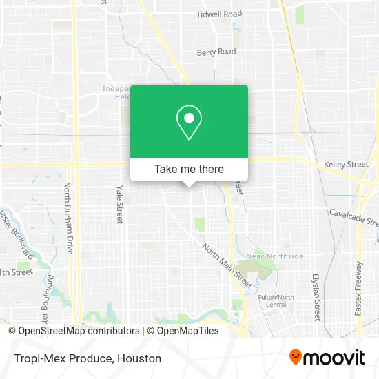 Tropi-Mex Produce map