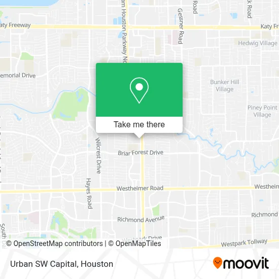 Urban SW Capital map