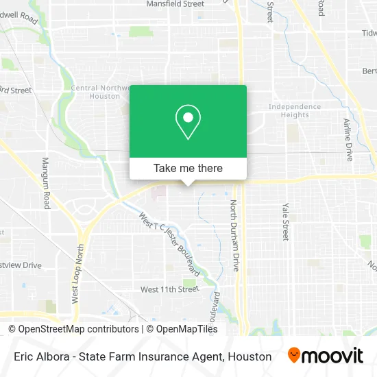 Eric Albora - State Farm Insurance Agent map