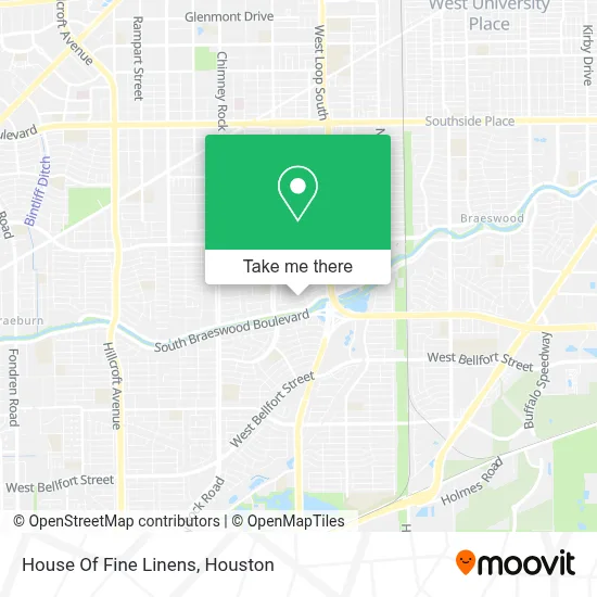 House Of Fine Linens map