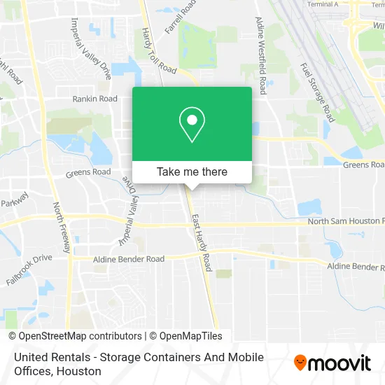 United Rentals - Storage Containers And Mobile Offices map