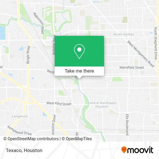 Texaco map