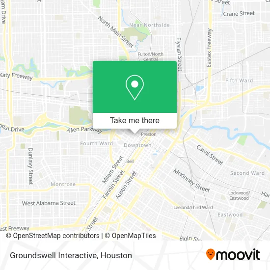 Groundswell Interactive map