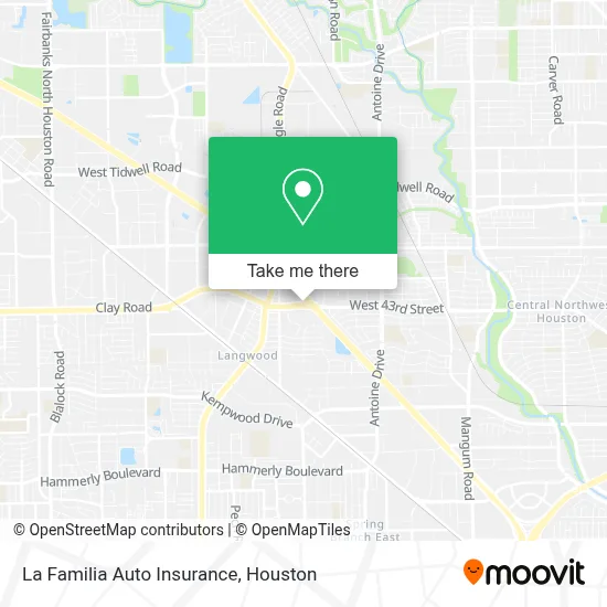 La Familia Auto Insurance map