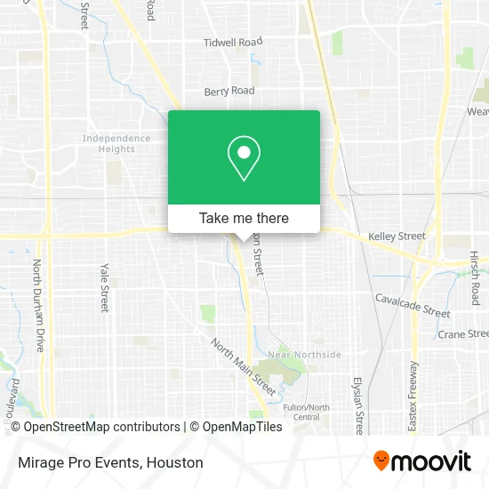 Mirage Pro Events map