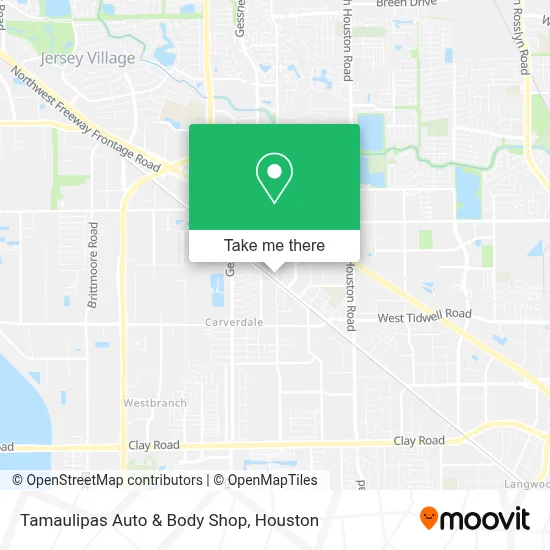 Tamaulipas Auto & Body Shop map