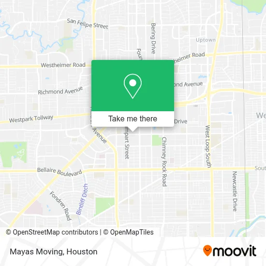 Mayas Moving map