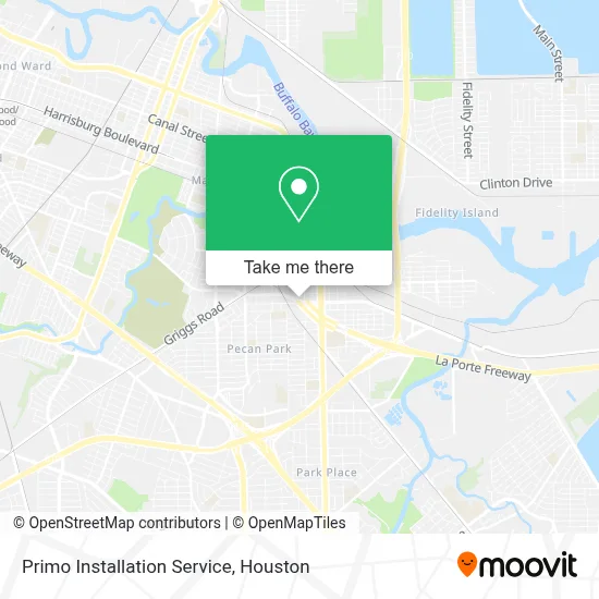 Primo Installation Service map