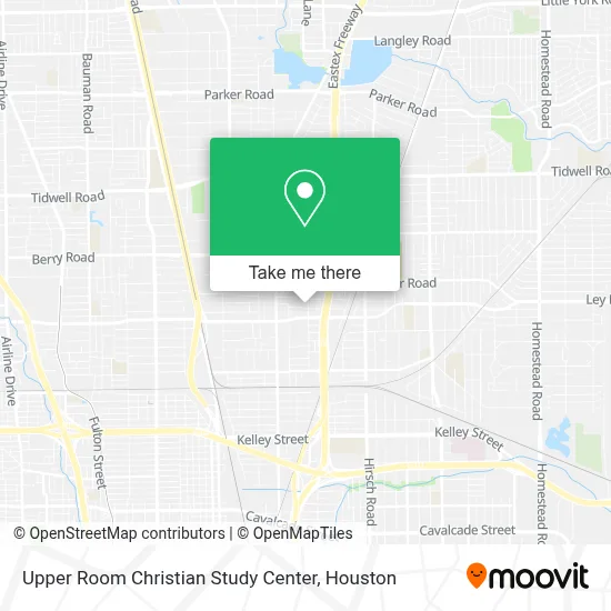 Upper Room Christian Study Center map