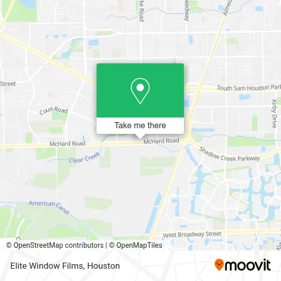 Elite Window Films map