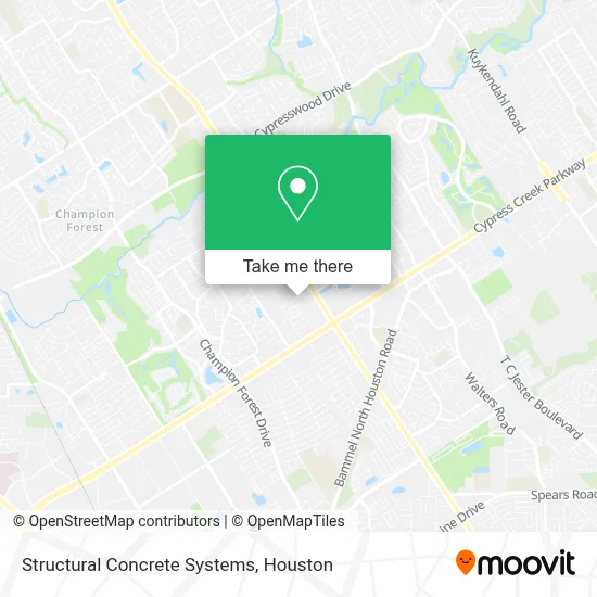 Structural Concrete Systems map