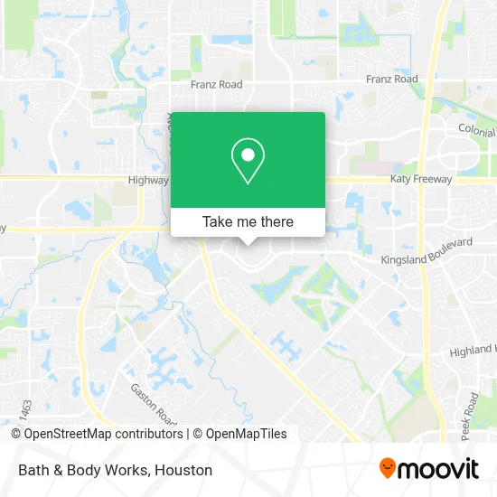 Bath & Body Works map