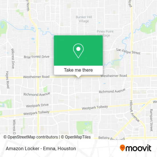 Amazon Locker - Emna map