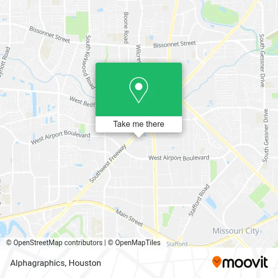 Alphagraphics map