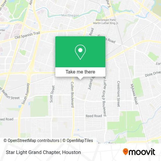 Star Light Grand Chapter map