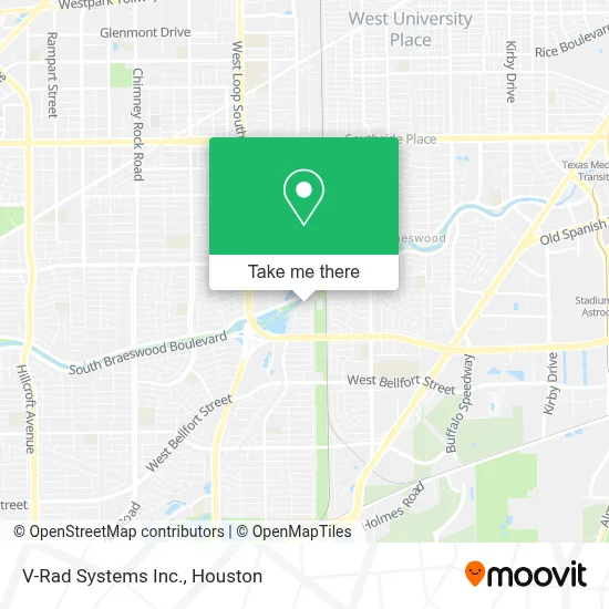 V-Rad Systems Inc. map