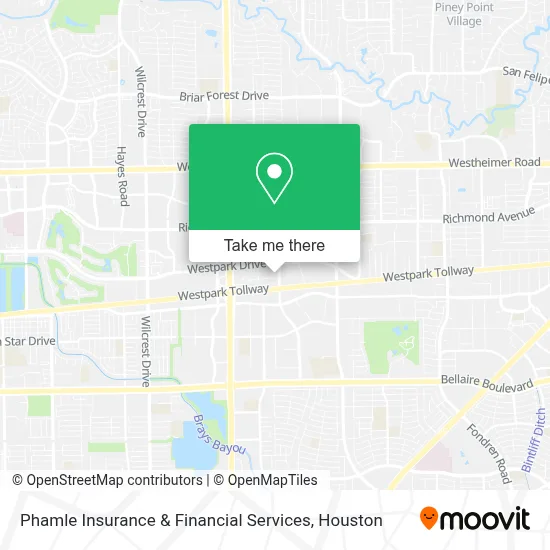 Phamle  Insurance & Financial Services map