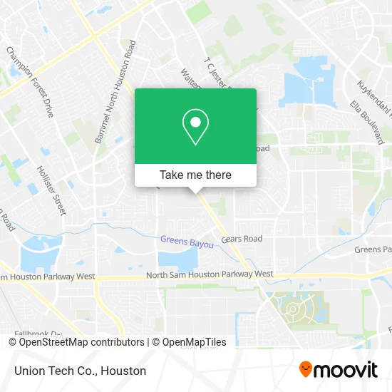 Union Tech Co. map