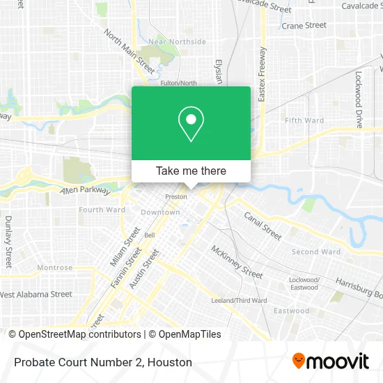 Probate Court Number 2 map